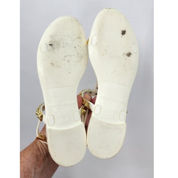 Stuart Weitzman Jelrose Studded Jelly Slingbacks - Size 5‎ - Picture 7 of 11